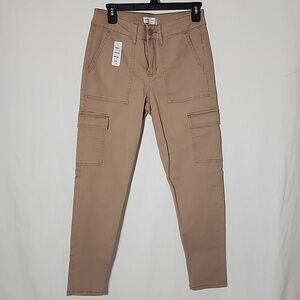 Vanilla Star Men's Khaki Cargo Pants